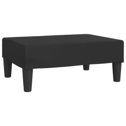 vidaXL Fußhocker Schwarz 78x56x32 cm Kunstleder 