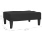 vidaXL Fußhocker Schwarz 78x56x32 cm Kunstleder vidaXL Fußhocker Schwarz 78x56x32 cm Kunstleder