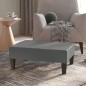 vidaXL Fußhocker Grau 78x56x32 cm Kunstleder vidaXL Fußhocker Grau 78x56x32 cm Kunstleder