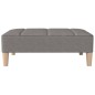 vidaXL Fußhocker Hellgrau 78x56x32 cm Stoff vidaXL Fußhocker Hellgrau 78x56x32 cm Stoff