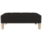 vidaXL Fußhocker Schwarz 78x56x32 cm Stoff vidaXL Fußhocker Schwarz 78x56x32 cm Stoff