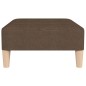 vidaXL Fußhocker Braun 78x56x32 cm Stoff vidaXL Fußhocker Braun 78x56x32 cm Stoff