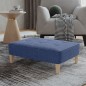 vidaXL Fußhocker Blau 78x56x32 cm Stoff vidaXL Fußhocker Blau 78x56x32 cm Stoff