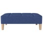 vidaXL Fußhocker Blau 78x56x32 cm Stoff vidaXL Fußhocker Blau 78x56x32 cm Stoff