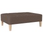vidaXL Fußhocker Taupe 78x56x32 cm Stoff vidaXL Fußhocker Taupe 78x56x32 cm Stoff
