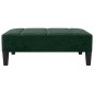 vidaXL Fußhocker Dunkelgrün 78x56x32 cm Samt vidaXL Fußhocker Dunkelgrün 78x56x32 cm Samt