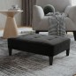 vidaXL Fußhocker Schwarz 78x56x32 cm Samt vidaXL Fußhocker Schwarz 78x56x32 cm Samt