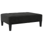 vidaXL Fußhocker Schwarz 78x56x32 cm Samt vidaXL Fußhocker Schwarz 78x56x32 cm Samt