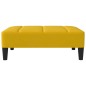 vidaXL Fußhocker Gelb 78x56x32 cm Samt vidaXL Fußhocker Gelb 78x56x32 cm Samt