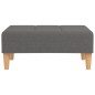 vidaXL Fußhocker Hellgrau 78x56x32 cm Stoff vidaXL Fußhocker Hellgrau 78x56x32 cm Stoff