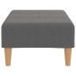 vidaXL Fußhocker Hellgrau 78x56x32 cm Stoff vidaXL Fußhocker Hellgrau 78x56x32 cm Stoff