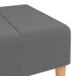 vidaXL Fußhocker Hellgrau 78x56x32 cm Stoff vidaXL Fußhocker Hellgrau 78x56x32 cm Stoff
