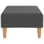 vidaXL Fußhocker Dunkelgrau 78x56x32 cm Stoff vidaXL Fußhocker Dunkelgrau 78x56x32 cm Stoff