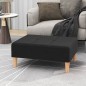 vidaXL Fußhocker Schwarz 78x56x32 cm Stoff vidaXL Fußhocker Schwarz 78x56x32 cm Stoff