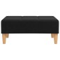 vidaXL Fußhocker Schwarz 78x56x32 cm Stoff vidaXL Fußhocker Schwarz 78x56x32 cm Stoff
