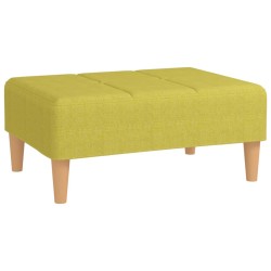 vidaXL Fußhocker Grün 78x56x32 cm Stoff