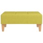 vidaXL Fußhocker Grün 78x56x32 cm Stoff vidaXL Fußhocker Grün 78x56x32 cm Stoff
