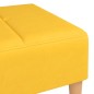 vidaXL Fußhocker Gelb 78x56x32 cm Stoff vidaXL Fußhocker Gelb 78x56x32 cm Stoff