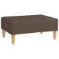 vidaXL Fußhocker Taupe 78x56x32 cm Stoff vidaXL Fußhocker Taupe 78x56x32 cm Stoff