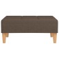 vidaXL Fußhocker Taupe 78x56x32 cm Stoff vidaXL Fußhocker Taupe 78x56x32 cm Stoff