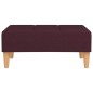 vidaXL Fußhocker Lila 78x56x32 cm Stoff vidaXL Fußhocker Lila 78x56x32 cm Stoff