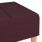 vidaXL Fußhocker Lila 78x56x32 cm Stoff vidaXL Fußhocker Lila 78x56x32 cm Stoff