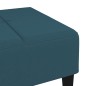 vidaXL Fußhocker Blau 78x56x32 cm Samt vidaXL Fußhocker Blau 78x56x32 cm Samt