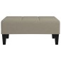 vidaXL Fußhocker Hellgrau 78x56x32 cm Samt vidaXL Fußhocker Hellgrau 78x56x32 cm Samt