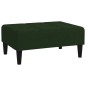 vidaXL Fußhocker Dunkelgrün 78x56x32 cm Samt vidaXL Fußhocker Dunkelgrün 78x56x32 cm Samt