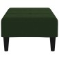 vidaXL Fußhocker Dunkelgrün 78x56x32 cm Samt vidaXL Fußhocker Dunkelgrün 78x56x32 cm Samt