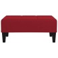 vidaXL Fußhocker Weinrot 78x56x32 cm Samt vidaXL Fußhocker Weinrot 78x56x32 cm Samt
