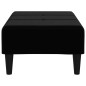 vidaXL Fußhocker Schwarz 78x56x32 cm Samt vidaXL Fußhocker Schwarz 78x56x32 cm Samt