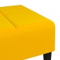 vidaXL Fußhocker Gelb 78x56x32 cm Samt vidaXL Fußhocker Gelb 78x56x32 cm Samt