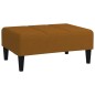 vidaXL Fußhocker Braun 78x56x32 cm Samt vidaXL Fußhocker Braun 78x56x32 cm Samt