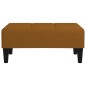 vidaXL Fußhocker Braun 78x56x32 cm Samt vidaXL Fußhocker Braun 78x56x32 cm Samt