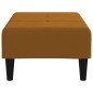 vidaXL Fußhocker Braun 78x56x32 cm Samt vidaXL Fußhocker Braun 78x56x32 cm Samt