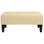 vidaXL Fußhocker Creme 78x56x32 cm Samt vidaXL Fußhocker Creme 78x56x32 cm Samt
