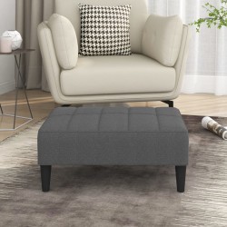 vidaXL Fußhocker Hellgrau 78x56x32 cm Stoff 
