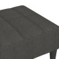 vidaXL Fußhocker Dunkelgrau 78x56x32 cm Stoff vidaXL Fußhocker Dunkelgrau 78x56x32 cm Stoff