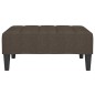 vidaXL Fußhocker Braun 78x56x32 cm Stoff vidaXL Fußhocker Braun 78x56x32 cm Stoff