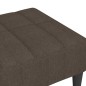 vidaXL Fußhocker Braun 78x56x32 cm Stoff vidaXL Fußhocker Braun 78x56x32 cm Stoff