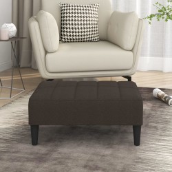vidaXL Fußhocker Dunkelbraun 78x56x32 cm Stoff