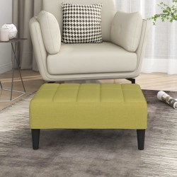 vidaXL Fußhocker Grün 78x56x32 cm Stoff