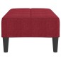 vidaXL Fußhocker Weinrot 78x56x32 cm Stoff vidaXL Fußhocker Weinrot 78x56x32 cm Stoff