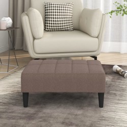 vidaXL Fußhocker Taupe 78x56x32 cm Stoff