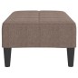 vidaXL Fußhocker Taupe 78x56x32 cm Stoff vidaXL Fußhocker Taupe 78x56x32 cm Stoff