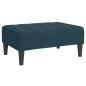vidaXL Fußhocker Blau 78x56x32 cm Samt vidaXL Fußhocker Blau 78x56x32 cm Samt