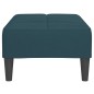vidaXL Fußhocker Blau 78x56x32 cm Samt vidaXL Fußhocker Blau 78x56x32 cm Samt
