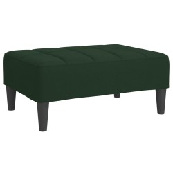 vidaXL Fußhocker Dunkelgrün 78x56x32 cm Samt