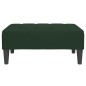 vidaXL Fußhocker Dunkelgrün 78x56x32 cm Samt vidaXL Fußhocker Dunkelgrün 78x56x32 cm Samt